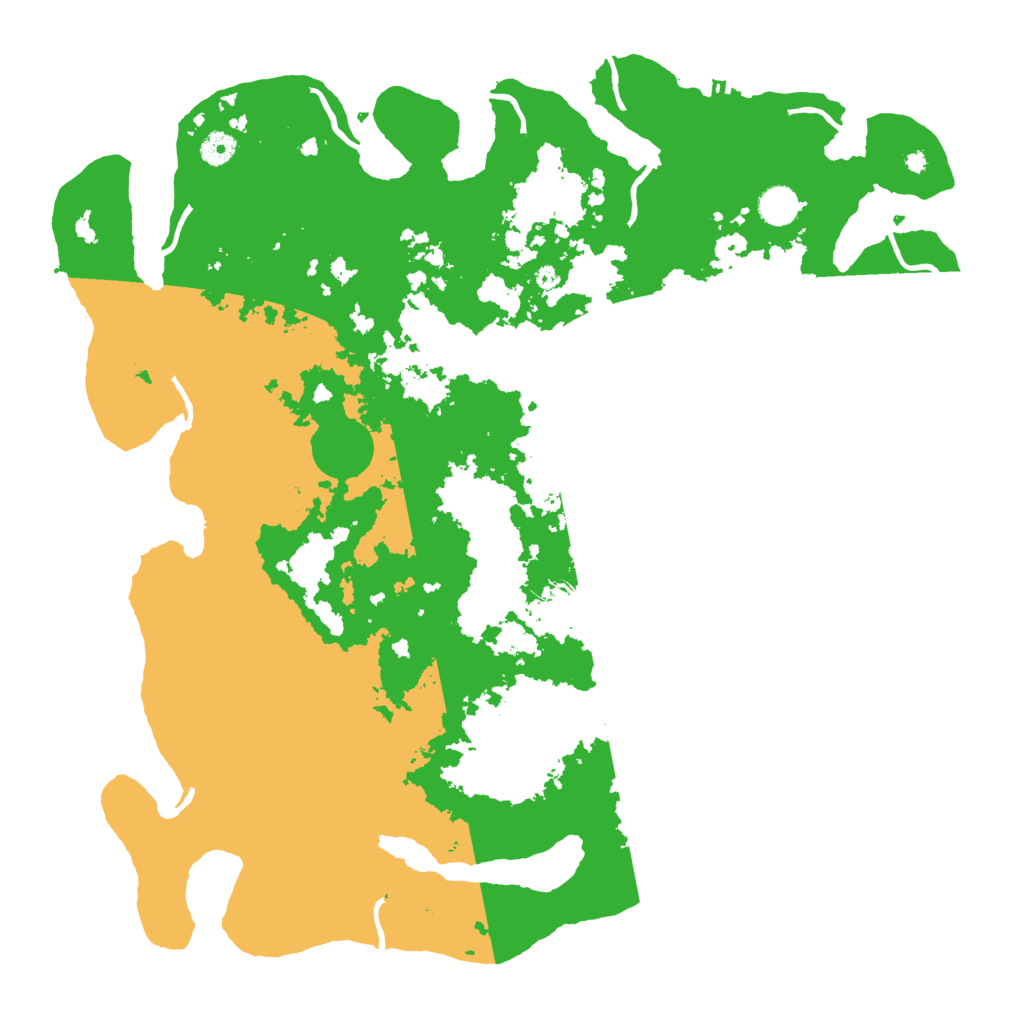 Biome Rust Map: Procedural Map, Size: 4500, Seed: 156156