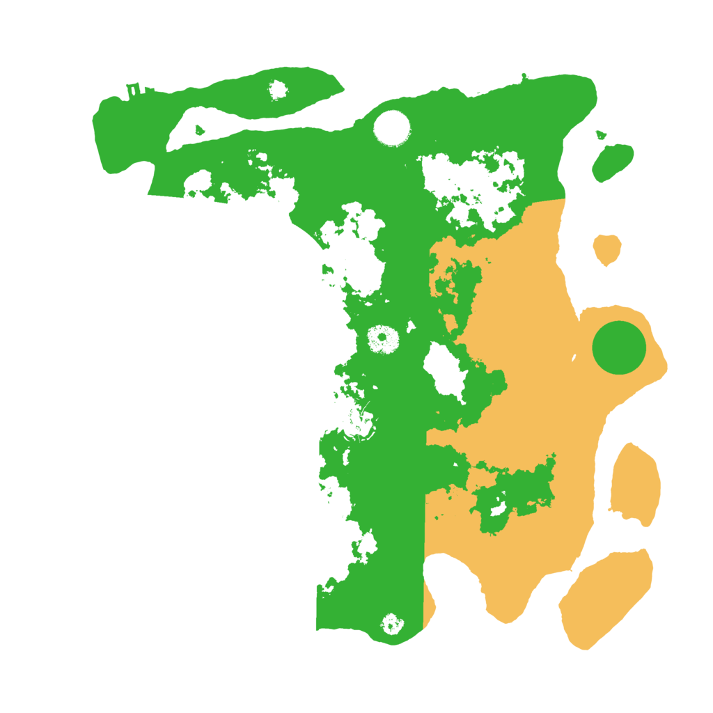 Biome Rust Map: Procedural Map, Size: 3500, Seed: 6371778