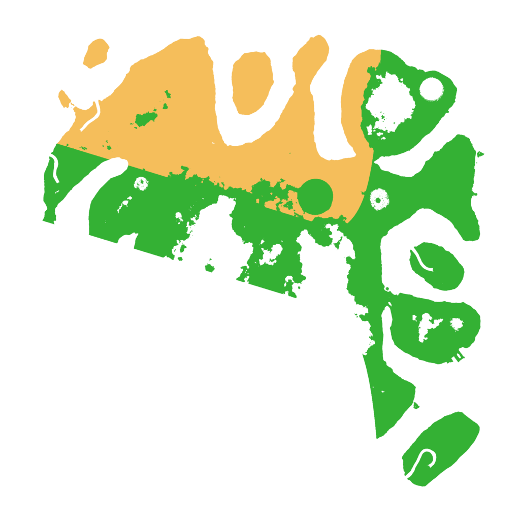 Biome Rust Map: Procedural Map, Size: 3950, Seed: 2014708834