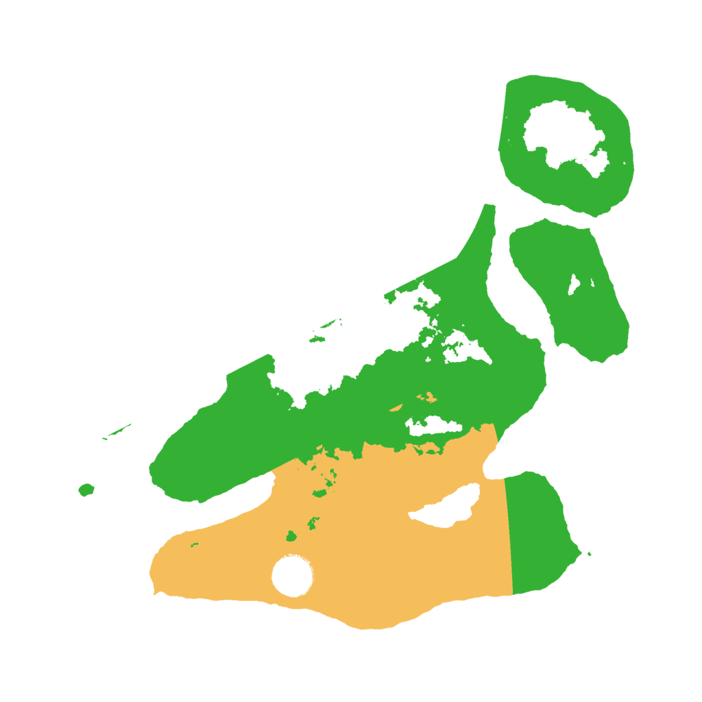 Biome Rust Map: Barren, Size: 3000, Seed: 1632313171