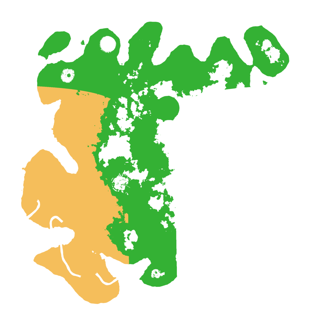 Biome Rust Map: Procedural Map, Size: 3500, Seed: 1154003