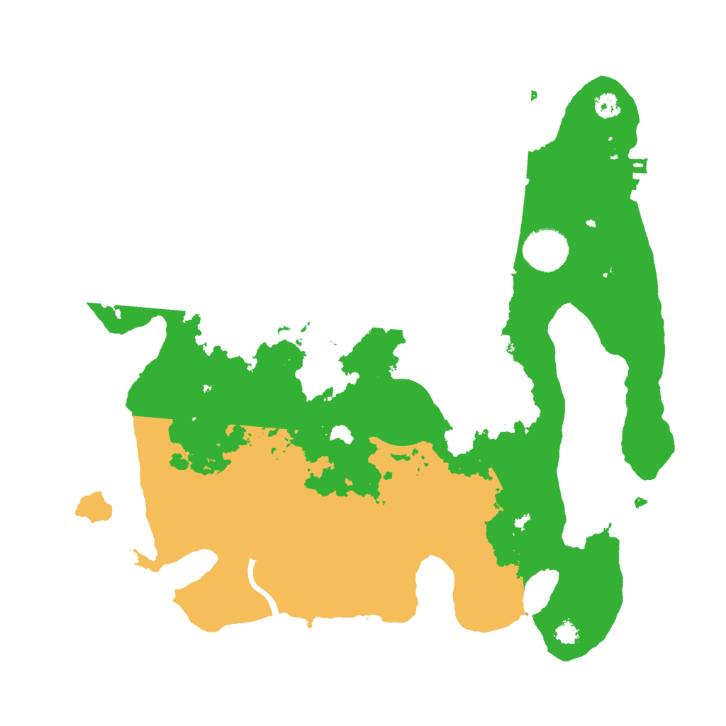 Biome Rust Map: Procedural Map, Size: 3000, Seed: 1783613636