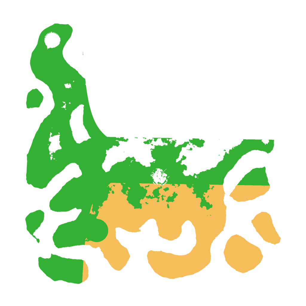 Biome Rust Map: Barren, Size: 3500, Seed: 4563019