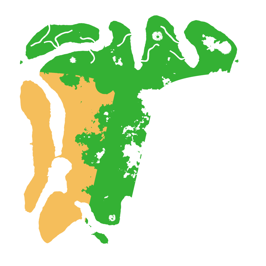 Biome Rust Map: Procedural Map, Size: 4000, Seed: 218014