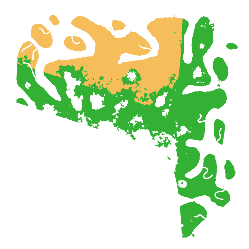 Biome Rust Map: Procedural Map, Size: 4500, Seed: 912375183