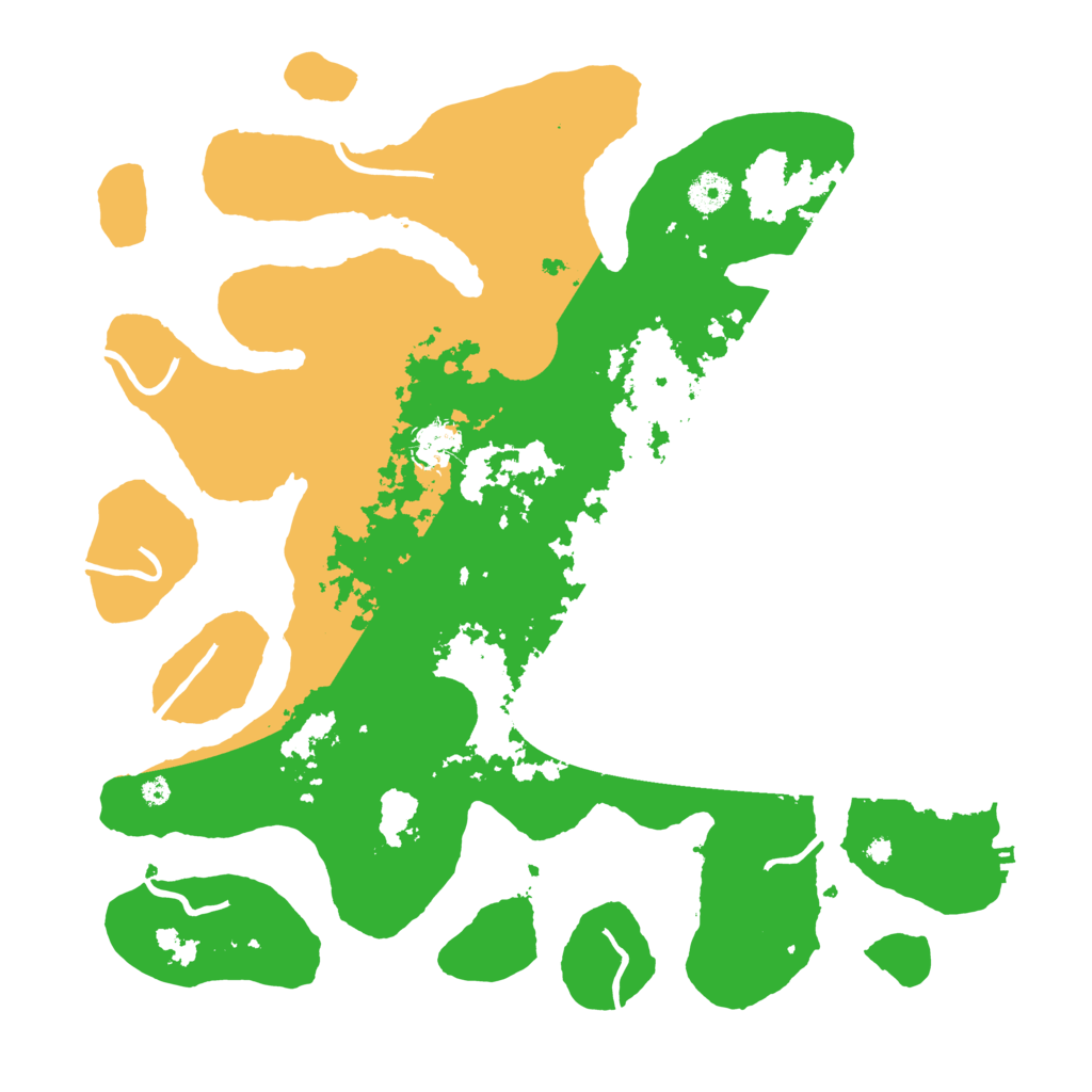 Biome Rust Map: Procedural Map, Size: 4000, Seed: 2089396