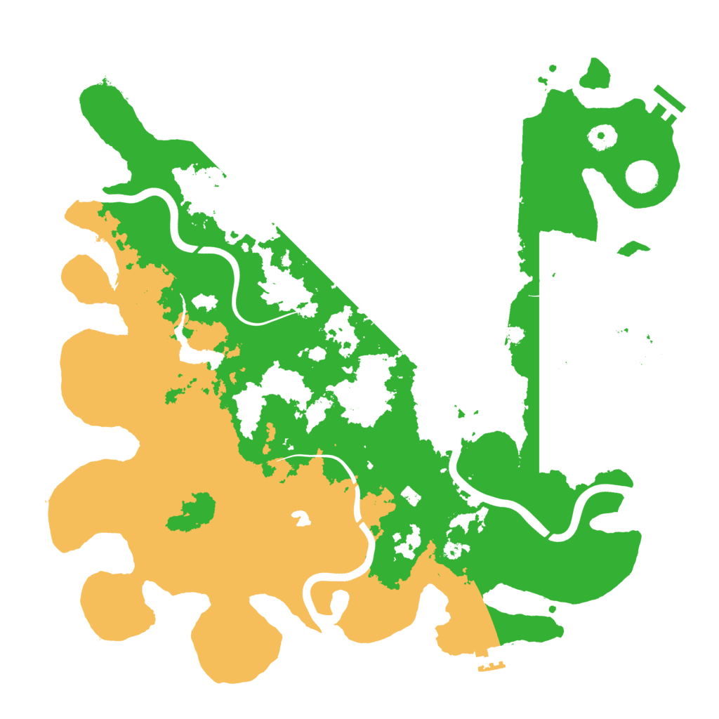 Biome Rust Map: Procedural Map, Size: 4000, Seed: 2854606