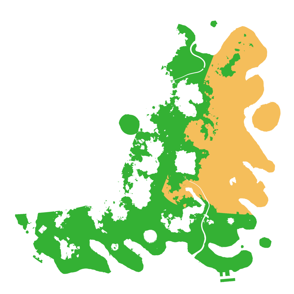 Biome Rust Map: Procedural Map, Size: 4000, Seed: 1932580
