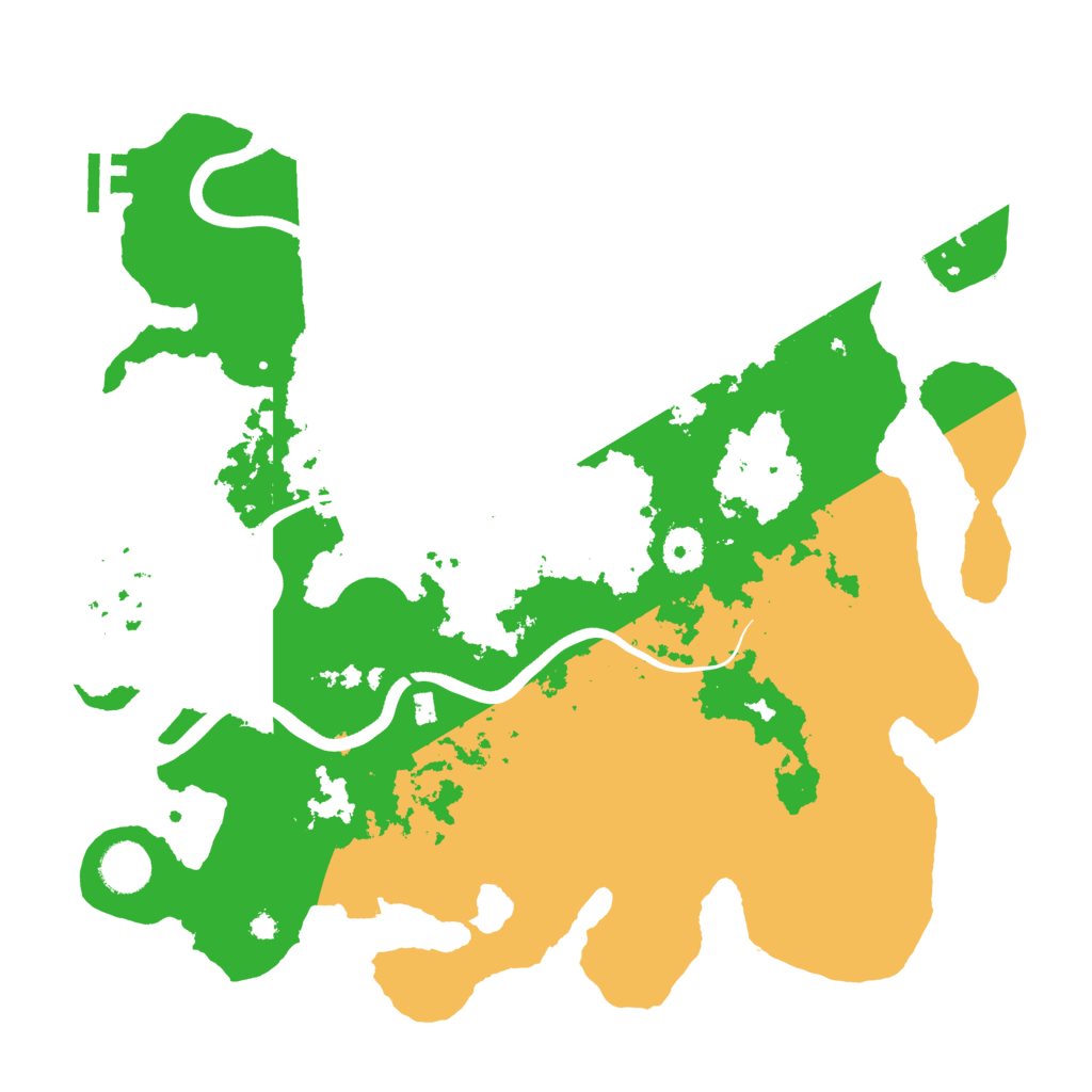 Biome Rust Map: Procedural Map, Size: 3750, Seed: 351309648