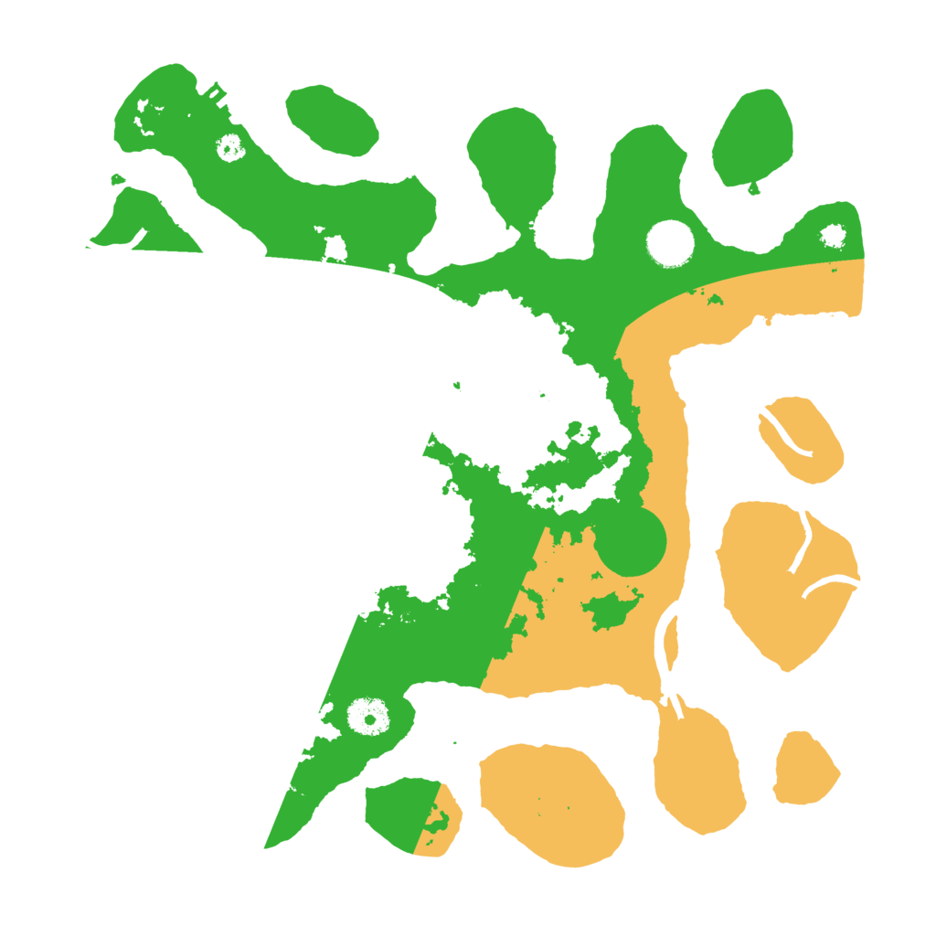 Biome Rust Map: Procedural Map, Size: 3500, Seed: 4023739