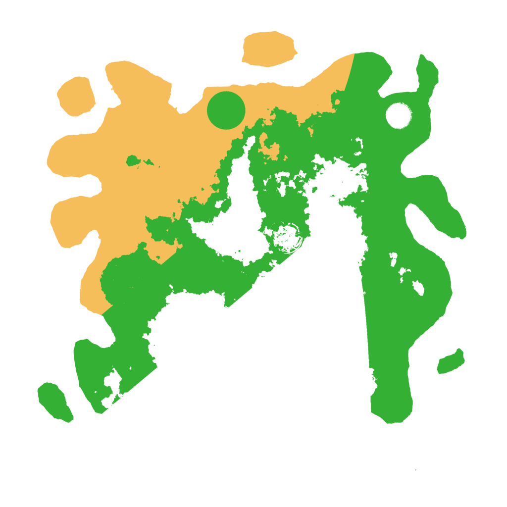 Biome Rust Map: Barren, Size: 3500, Seed: 1651862