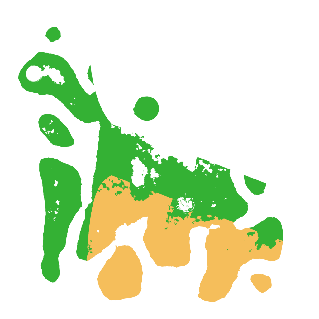 Biome Rust Map: Barren, Size: 3500, Seed: 4672232