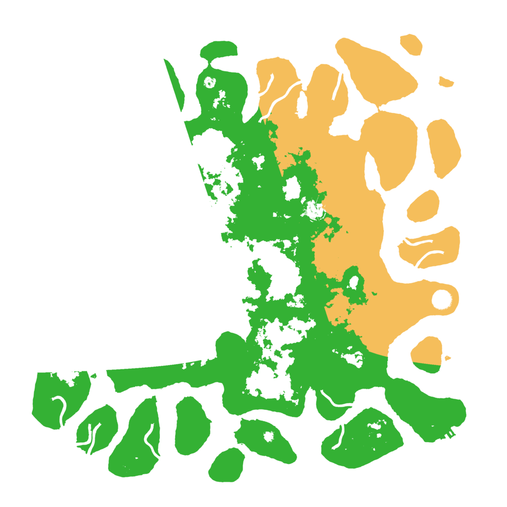 Biome Rust Map: Procedural Map, Size: 4500, Seed: 1658909397