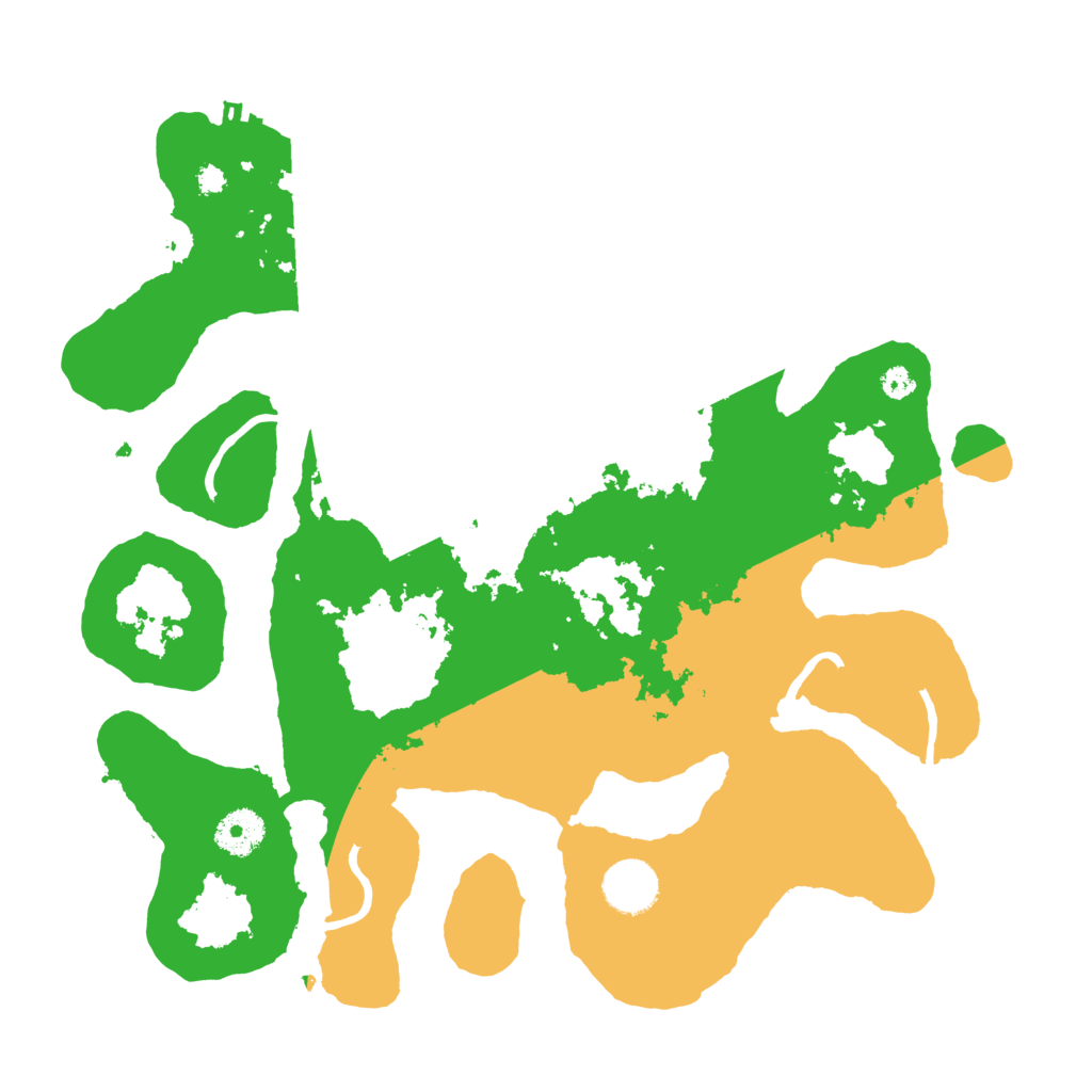 Biome Rust Map: Procedural Map, Size: 3500, Seed: 3159275