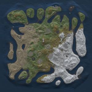 Thumbnail Rust Map: Procedural Map, Size: 4000, Seed: 20000, 18 Monuments