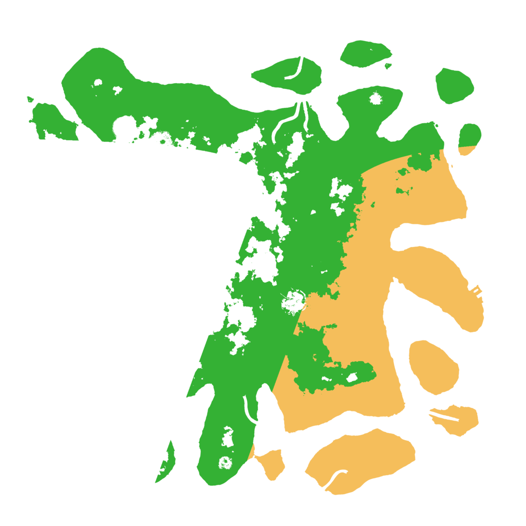 Biome Rust Map: Procedural Map, Size: 4000, Seed: 1349248225