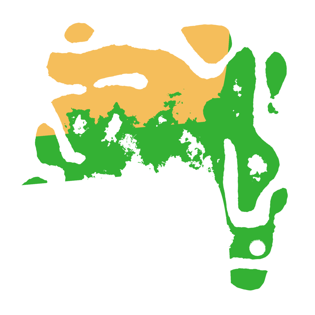 Biome Rust Map: Barren, Size: 3500, Seed: 3863980