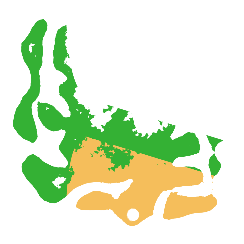 Biome Rust Map: Barren, Size: 3500, Seed: 1775462