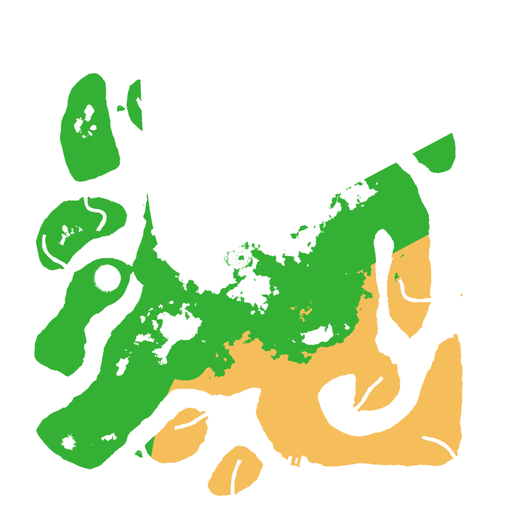 Biome Rust Map: Procedural Map, Size: 3500, Seed: 2037856