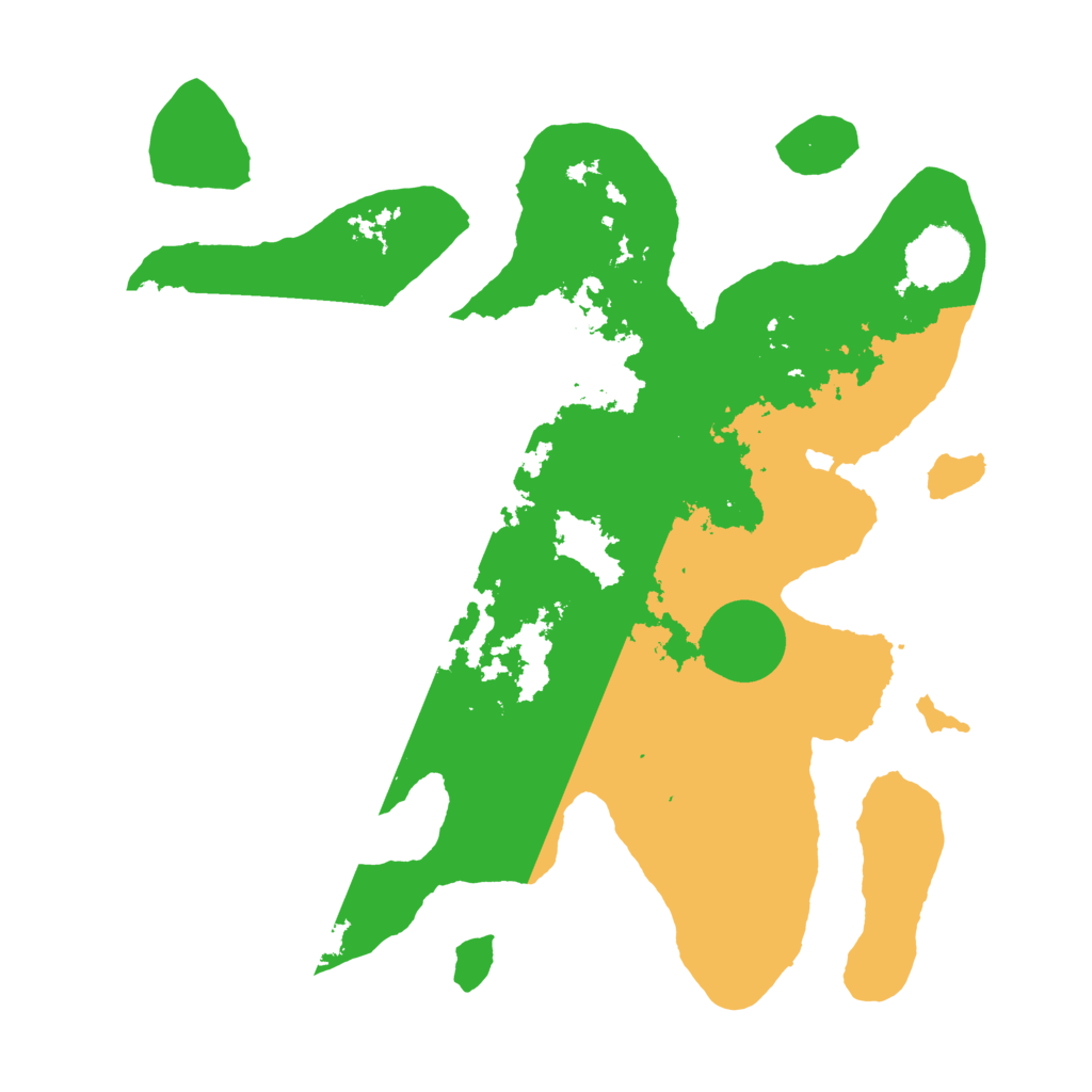 Biome Rust Map: Barren, Size: 3500, Seed: 3478540