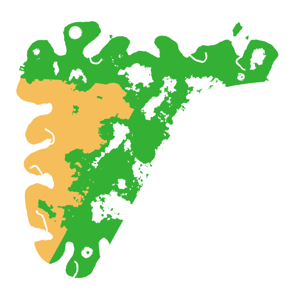 Biome Rust Map: Procedural Map, Size: 4000, Seed: 456856432
