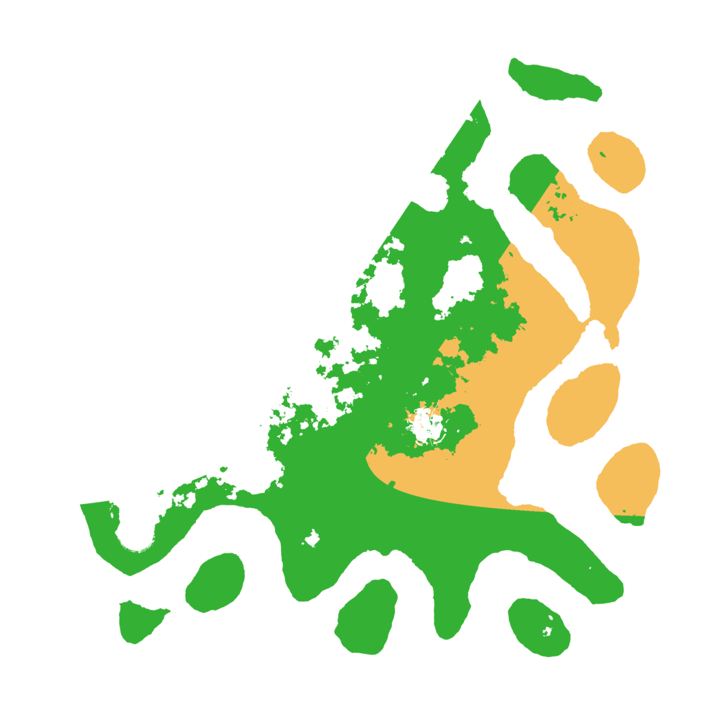 Biome Rust Map: Barren, Size: 3500, Seed: 5065947