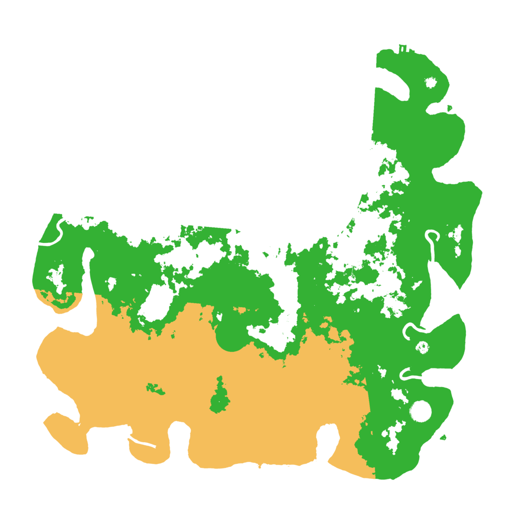 Biome Rust Map: Procedural Map, Size: 4250, Seed: 18767