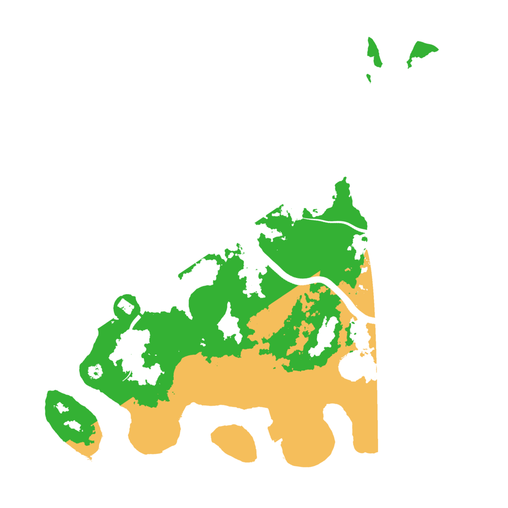 Biome Rust Map: Procedural Map, Size: 3500, Seed: 2188943