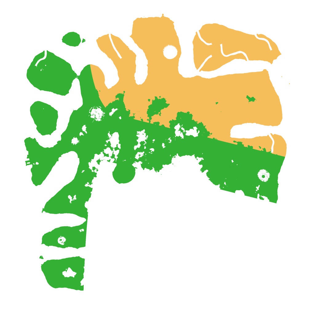 Biome Rust Map: Procedural Map, Size: 4000, Seed: 69423