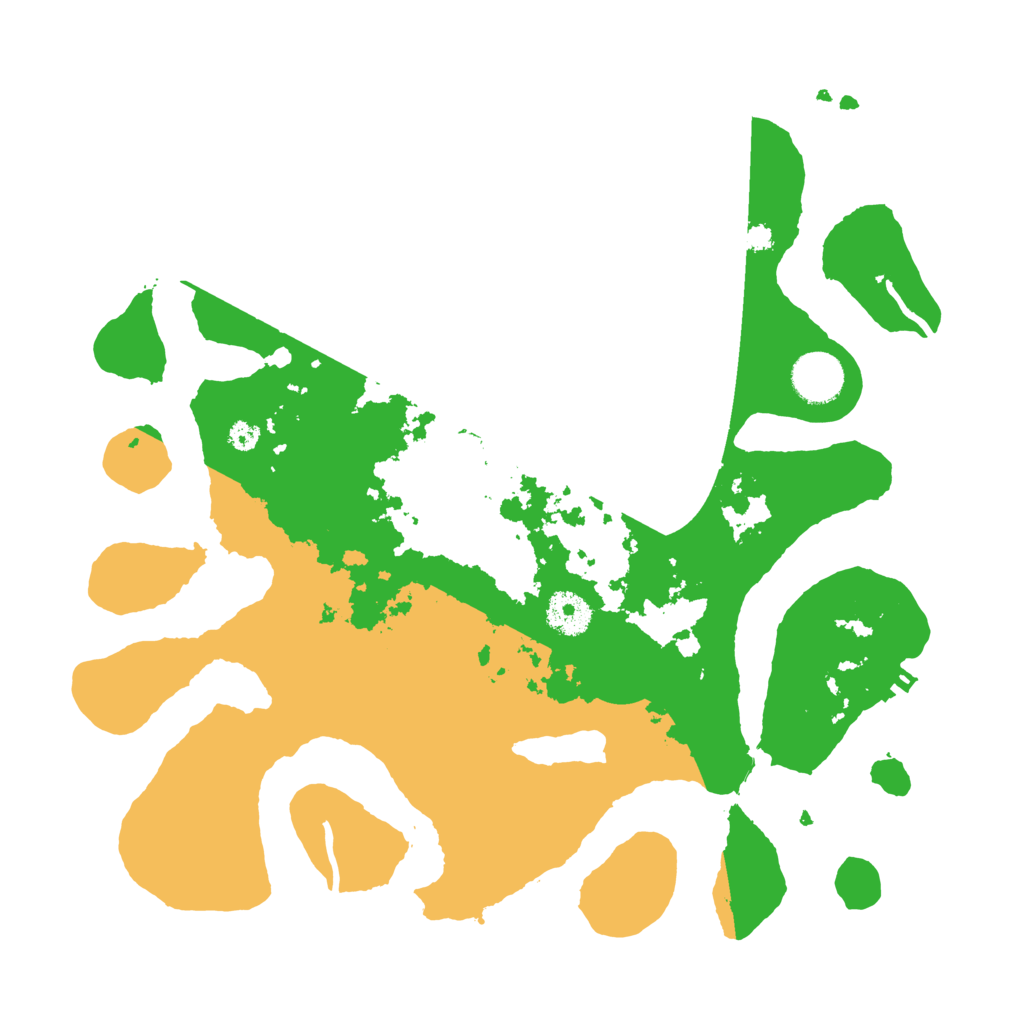 Biome Rust Map: Procedural Map, Size: 3500, Seed: 2188976