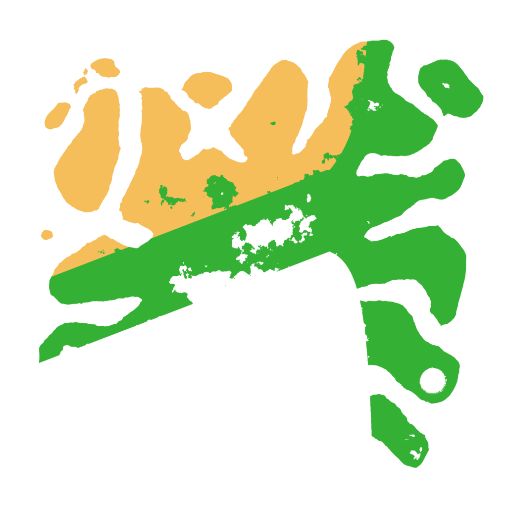 Biome Rust Map: Barren, Size: 3500, Seed: 2359063