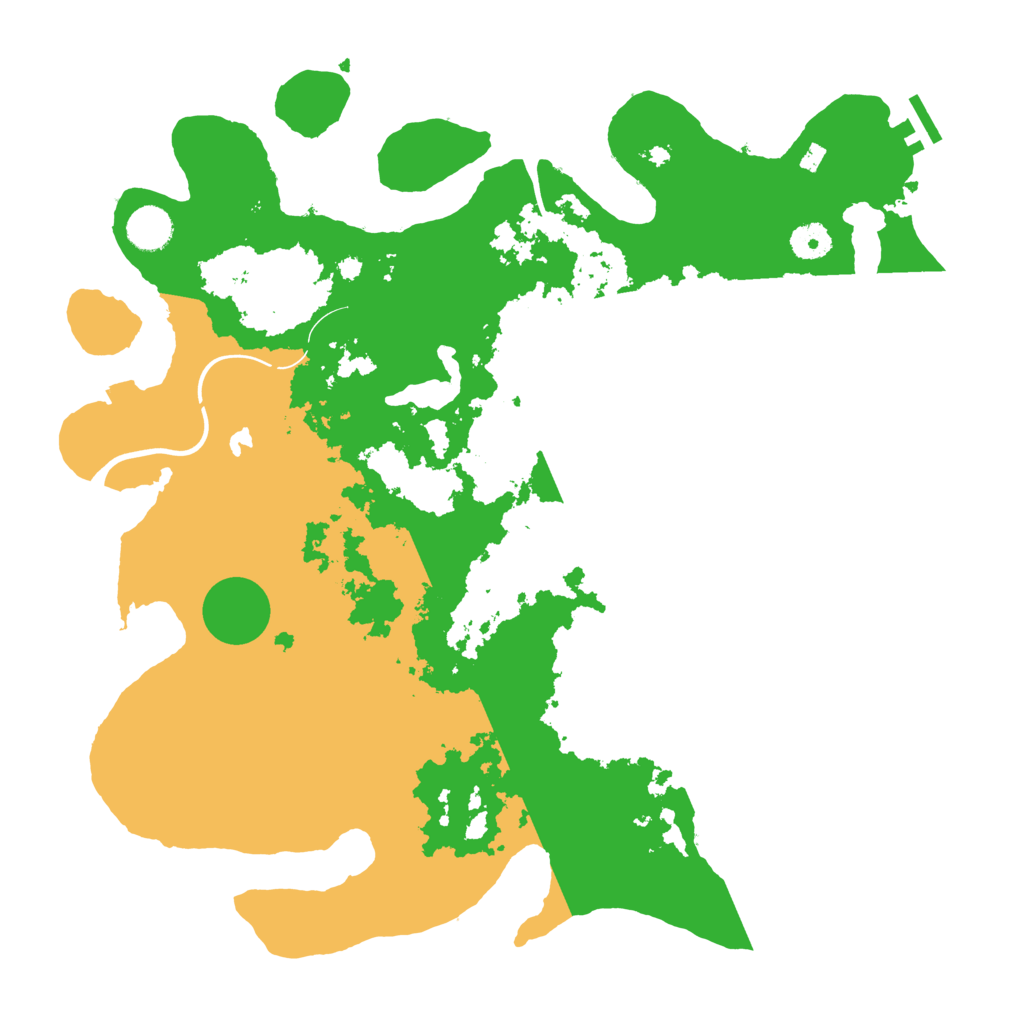 Biome Rust Map: Procedural Map, Size: 4000, Seed: 4521493