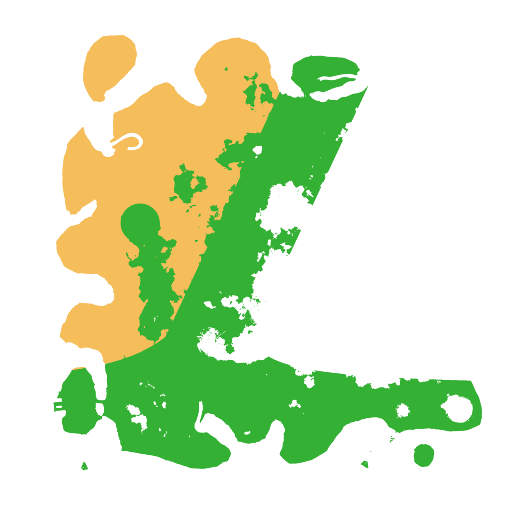 Biome Rust Map: Procedural Map, Size: 3500, Seed: 8195078