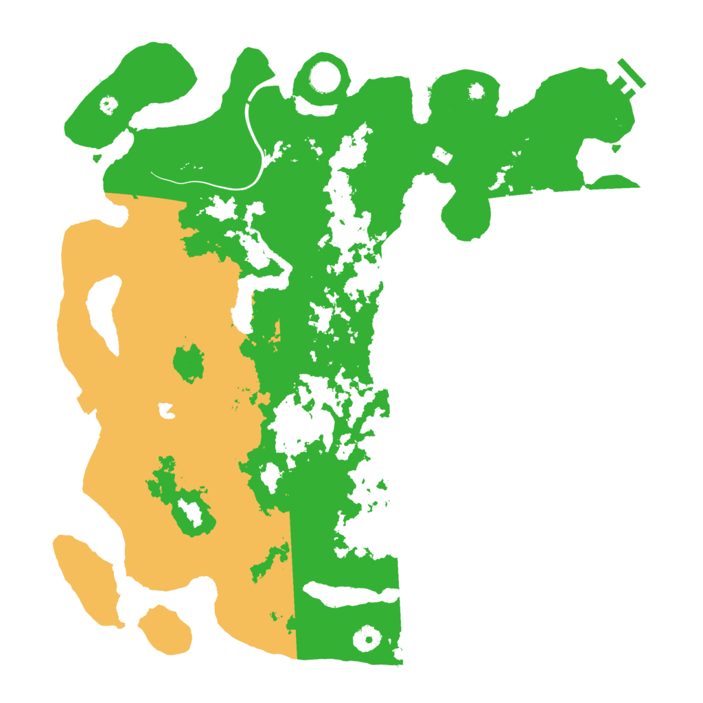 Biome Rust Map: Procedural Map, Size: 4000, Seed: 22056