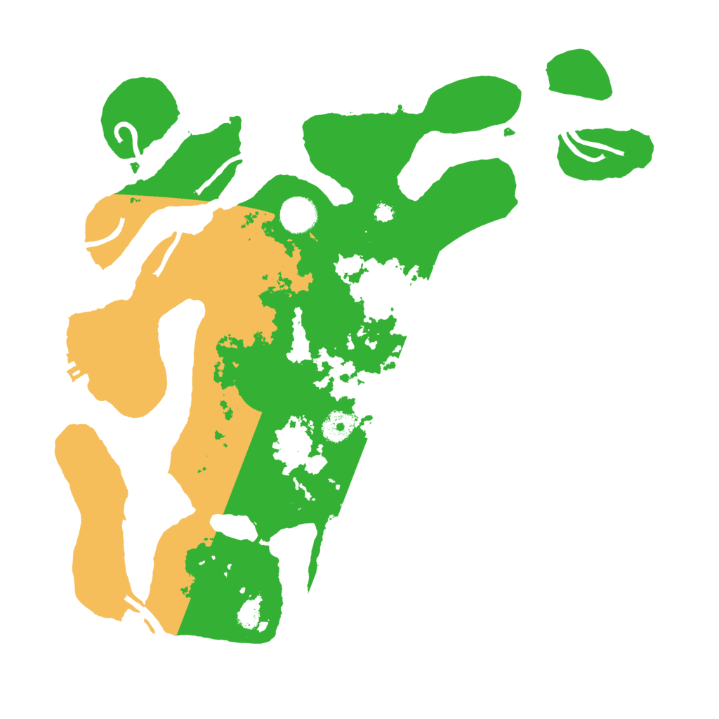 Biome Rust Map: Procedural Map, Size: 3500, Seed: 1290533