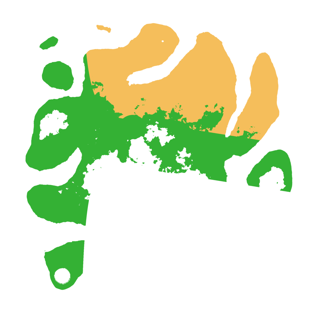 Biome Rust Map: Barren, Size: 3500, Seed: 814234