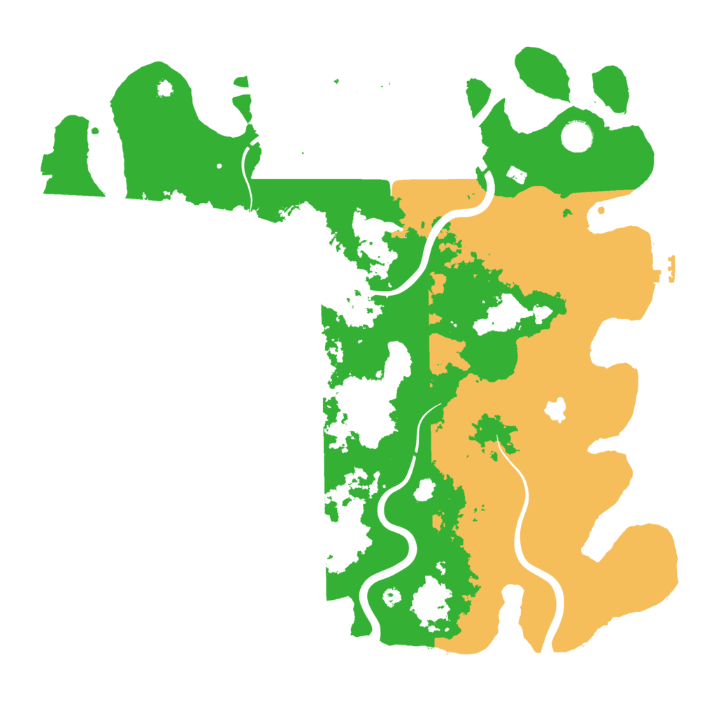 Biome Rust Map: Procedural Map, Size: 4000, Seed: 1457412033