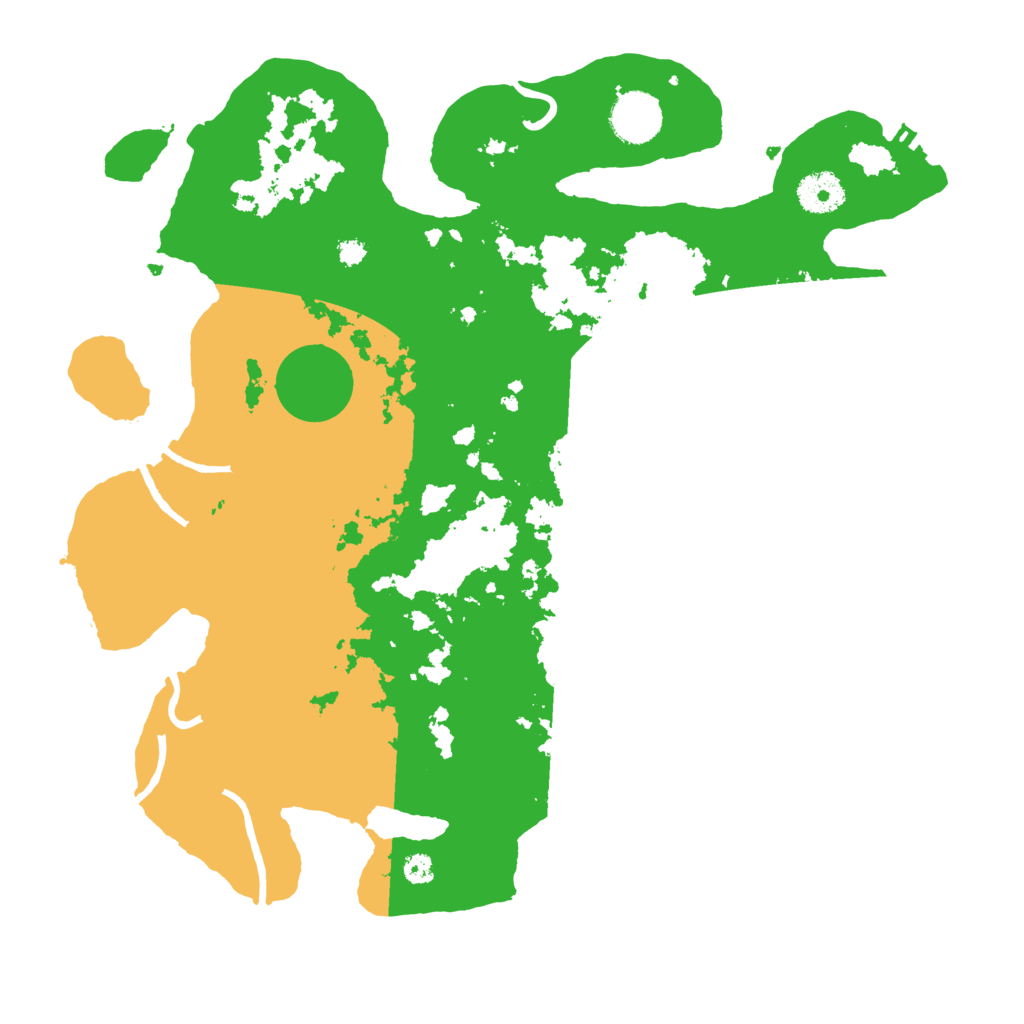 Biome Rust Map: Procedural Map, Size: 3500, Seed: 3291083