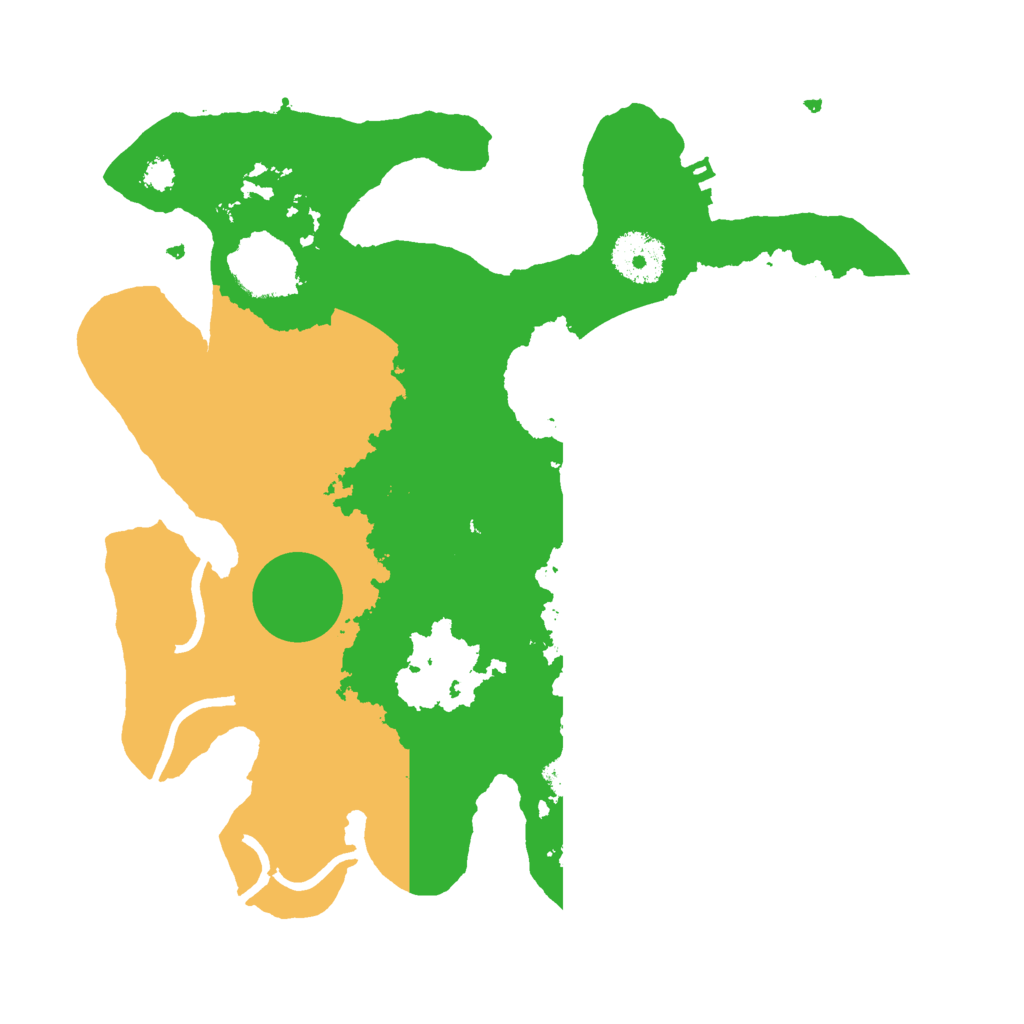 Biome Rust Map: Procedural Map, Size: 3000, Seed: 1849646032