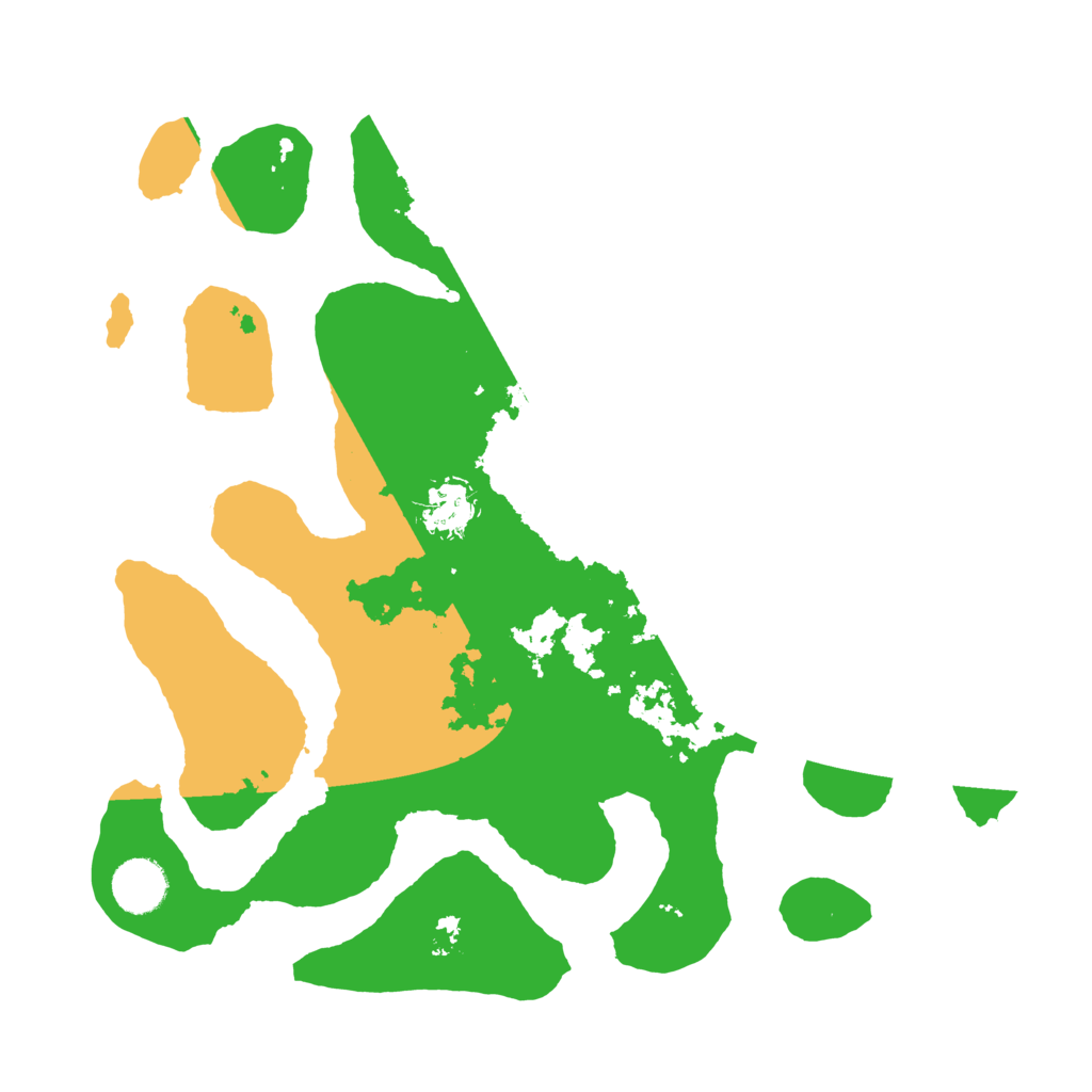 Biome Rust Map: Barren, Size: 3500, Seed: 4728968