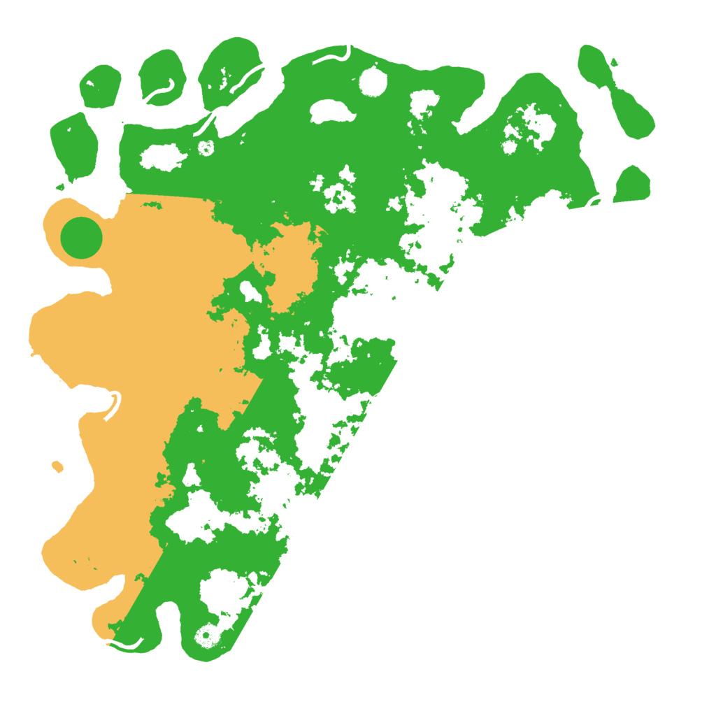 Biome Rust Map: Procedural Map, Size: 4500, Seed: 998533