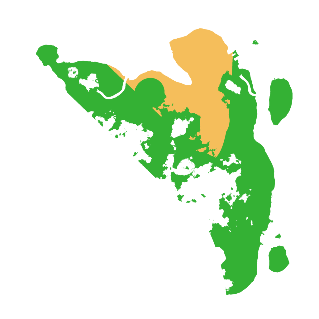 Biome Rust Map: Procedural Map, Size: 3000, Seed: 1188040158