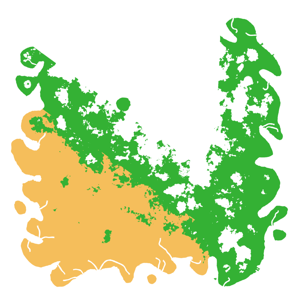 Biome Rust Map: Procedural Map, Size: 6000, Seed: 1165985536