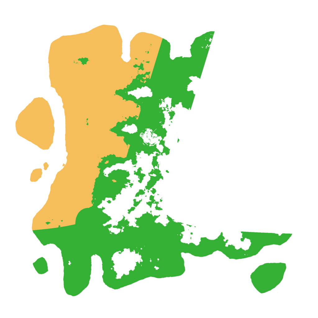 Biome Rust Map: Barren, Size: 3500, Seed: 321866