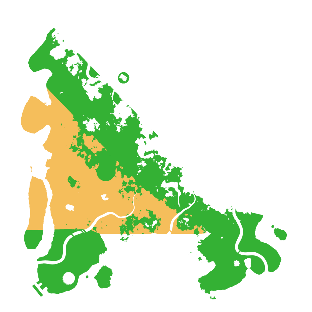 Biome Rust Map: Procedural Map, Size: 4500, Seed: 4562114