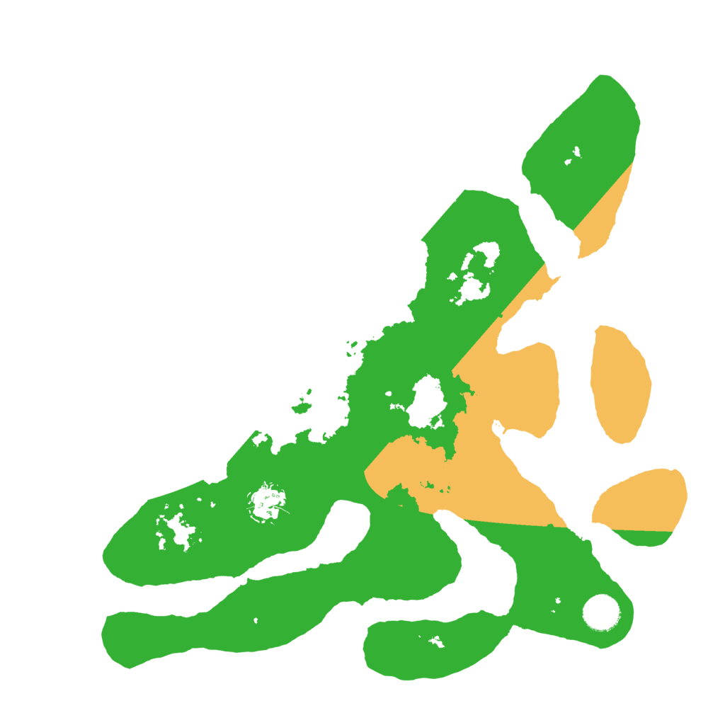 Biome Rust Map: Barren, Size: 3500, Seed: 1980329