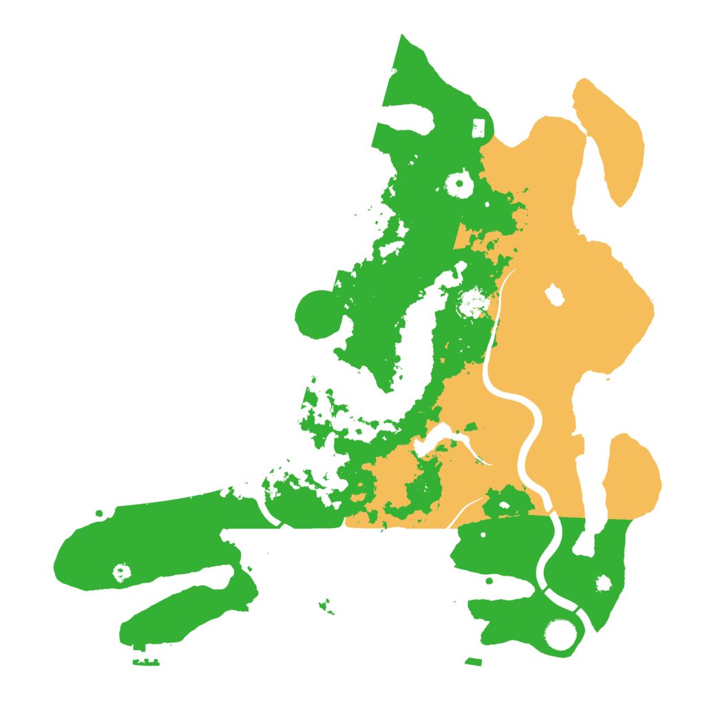 Biome Rust Map: Procedural Map, Size: 4000, Seed: 20924532