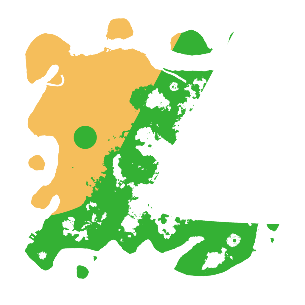 Biome Rust Map: Procedural Map, Size: 3500, Seed: 2169518