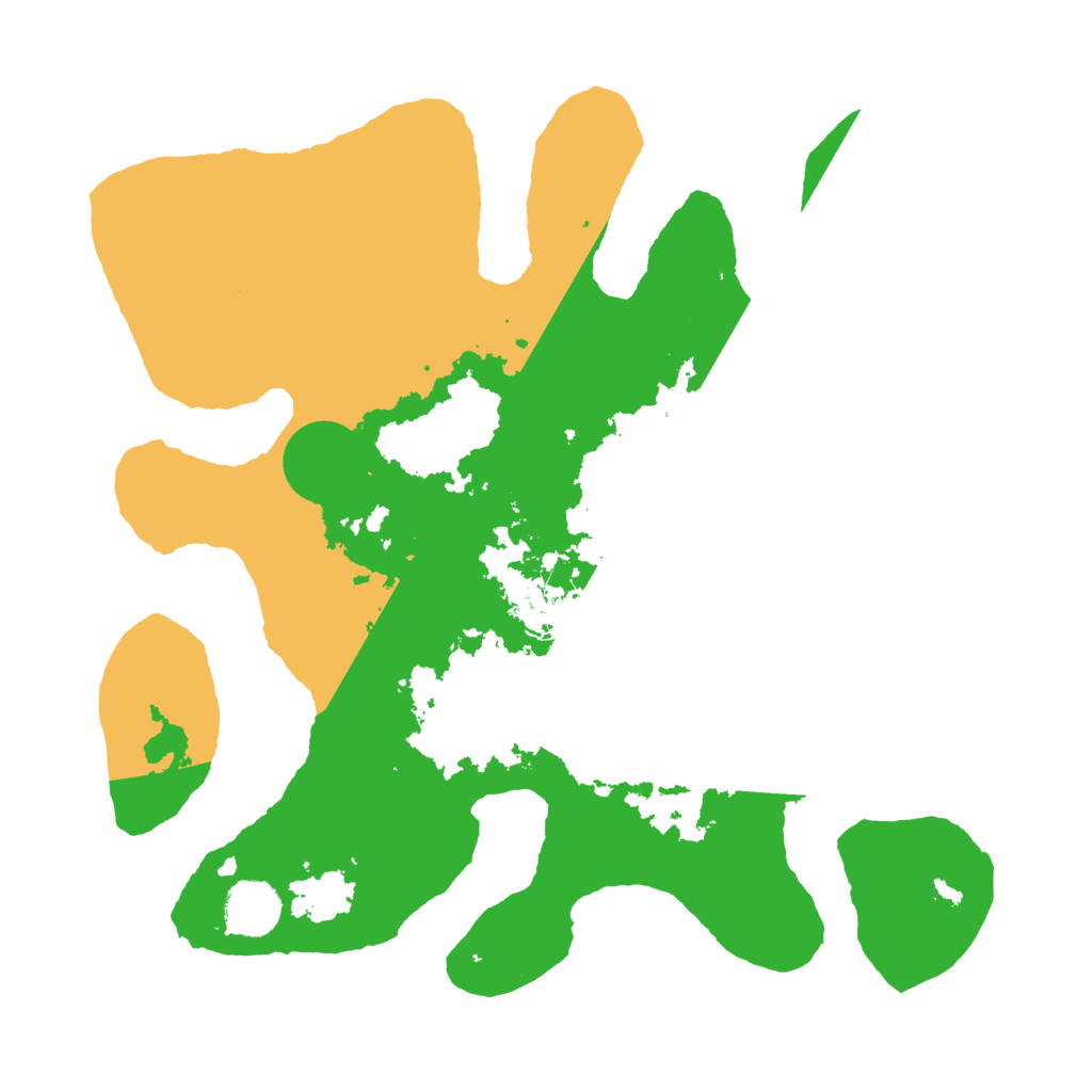 Biome Rust Map: Barren, Size: 3500, Seed: 2295512