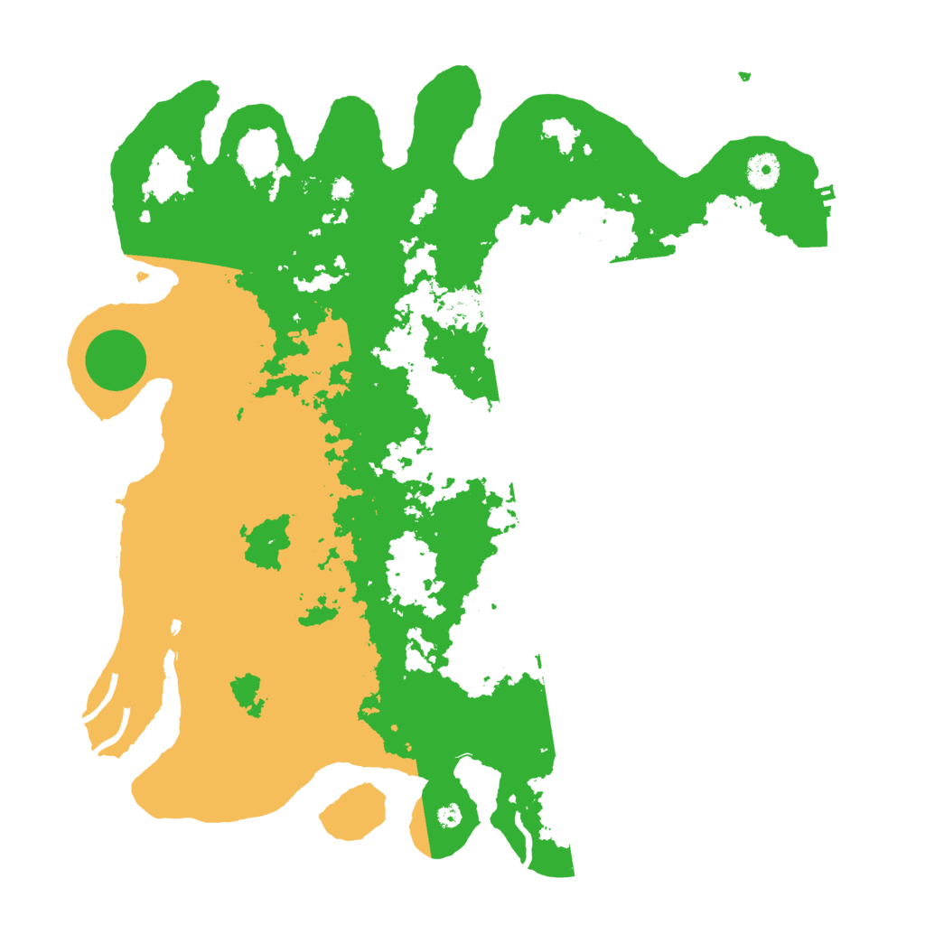 Biome Rust Map: Procedural Map, Size: 4000, Seed: 1887145204